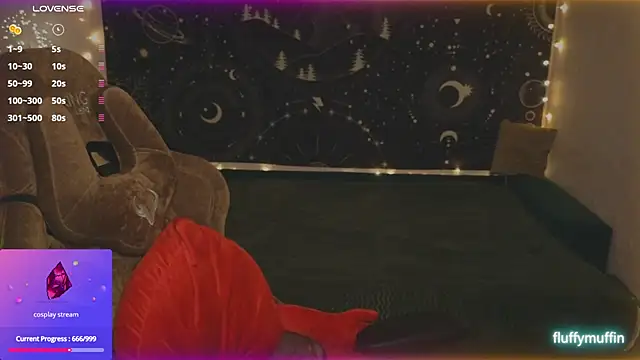 Fluffy muffin  online show from February 16, 7:05 pm