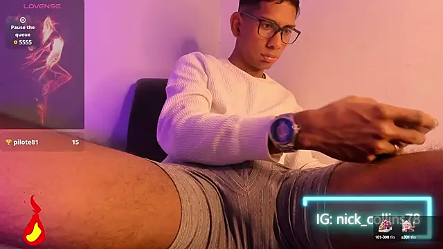 Nick Collins18 online show from January 16, 10:02 pm