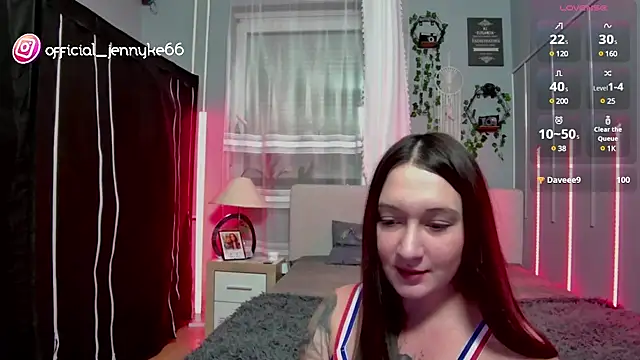 Snapshot of Jennyke66 chatting on January 23, 5:42 pm Jennyke66 online show from January 23, 5:42 pm