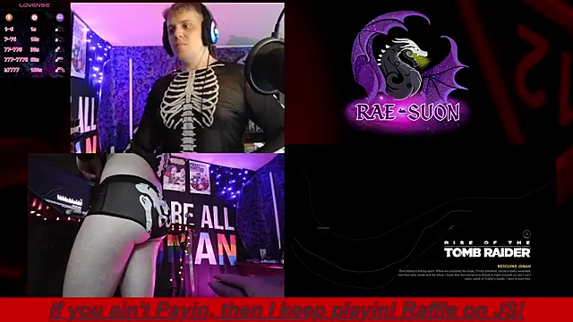 Rae-Suon online show from October 8, 2:09 am