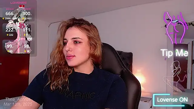 Snapshot of Thea_Aphros_ chatting on March 14, 8:32 am Thea Aphros online show from March 14, 8:32 am
