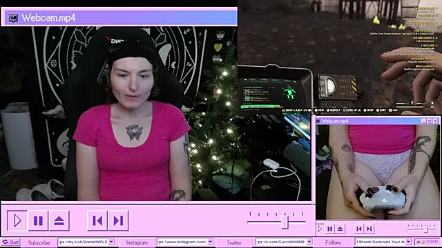 BrandiWRLD 999 online show from January 10, 2:57 am