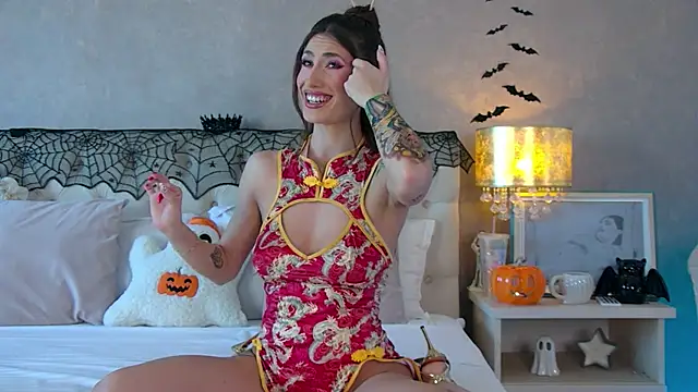 Snapshot of OhhAisha chatting on October 31, 9:21 am OhhAisha online show from October 31, 9:21 am