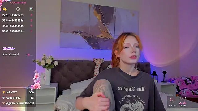 Linablueeyed online show from April 23, 12:29 pm