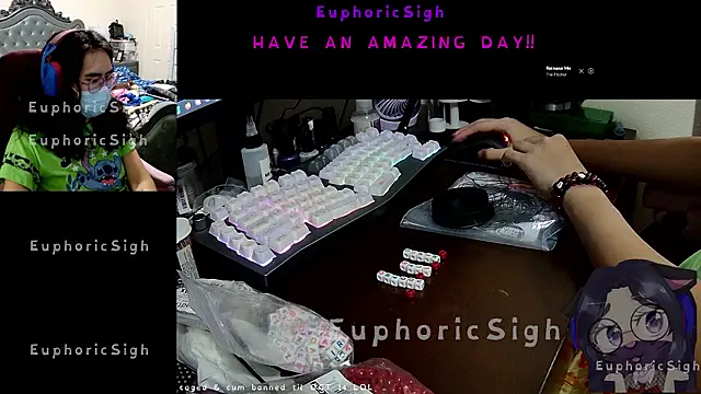 EuphoricSigh online show from July 12, 2:46 am