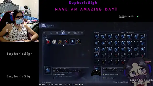 EuphoricSigh online show from July 22, 5:49 pm