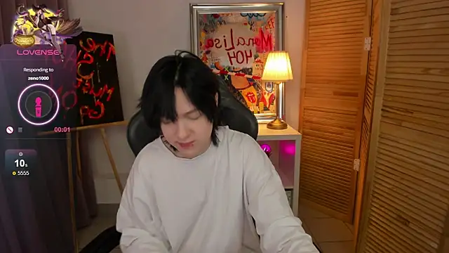 Snapshot of fiamoory chatting on February 3, 7:40 am fiamoory online show from February 3, 7:40 am