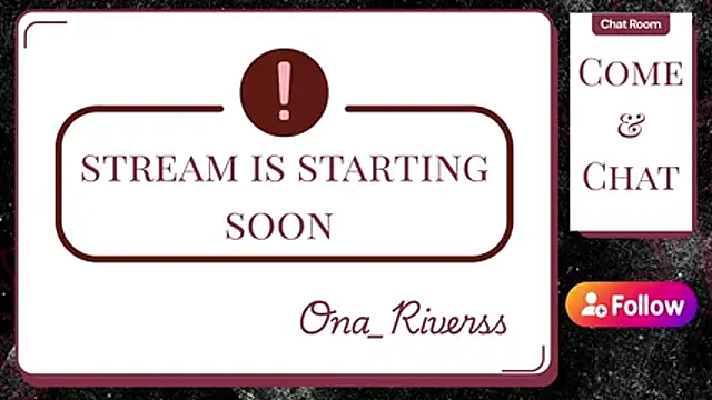 ona riverss online show from June 12, 1:15 am