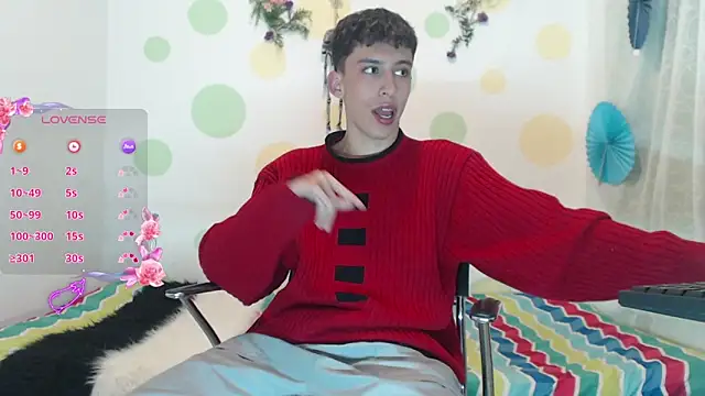 Snapshot of Eric_lion chatting on December 7, 12:41 am Eric lion online show from December 7, 12:41 am