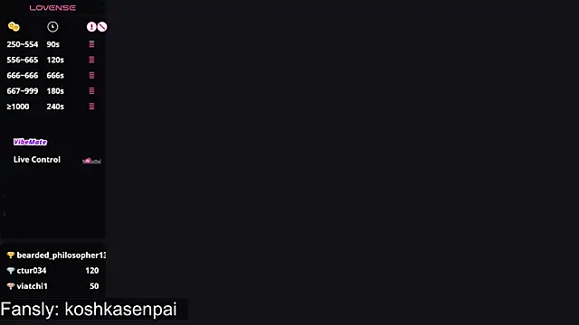 Snapshot of koshkasenpai chatting on March 1, 5:20 am koshkasenpai online show from March 1, 5:20 am
