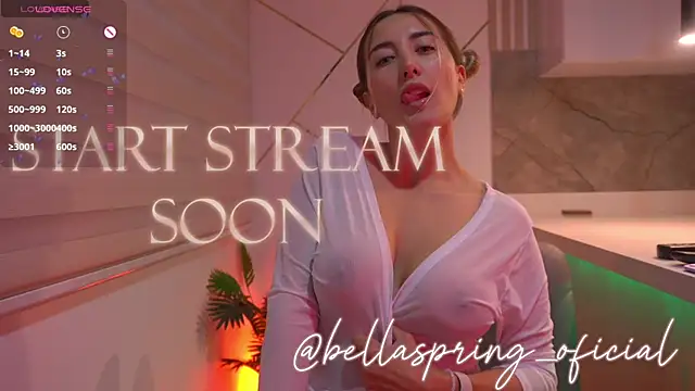 Snapshot of b3llaspringg chatting on February 8, 8:45 pm b3llaspringg online show from February 8, 8:45 pm