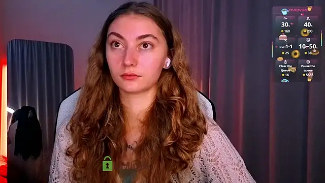 Snapshot of lady_curls chatting on October 21, 9:37 pm lady curls online show from October 21, 9:37 pm