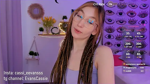 Cassie Ice online show from March 17, 9:33 am