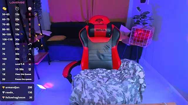 Bunny  of love online show from March 13, 7:39 pm