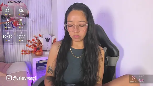 Valery wang online show from October 22, 11:54 am