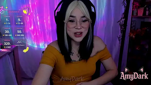  AmyDark online show from September 24, 8:34 pm
