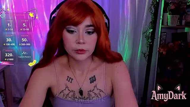  AmyDark online show from October 3, 2:58 pm