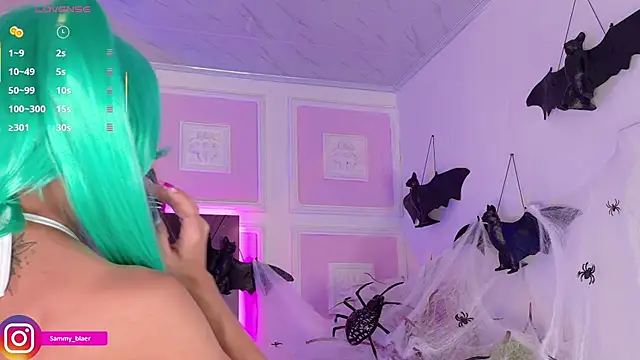 Snapshot of Sammyblaer chatting on October 29, 8:10 pm Sammyblaer online show from October 29, 8:10 pm