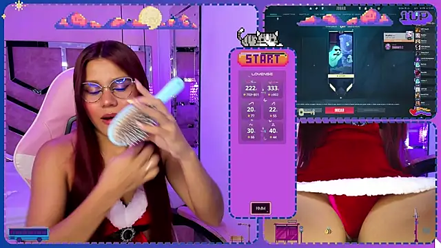 Snapshot of Sara-Hill chatting on December 10, 8:49 pm Sara-Hill online show from December 10, 8:49 pm