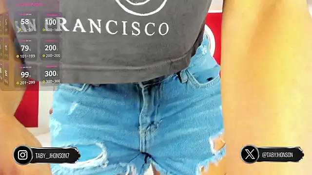 TabyJhonson online show from November 5, 1:11 pm