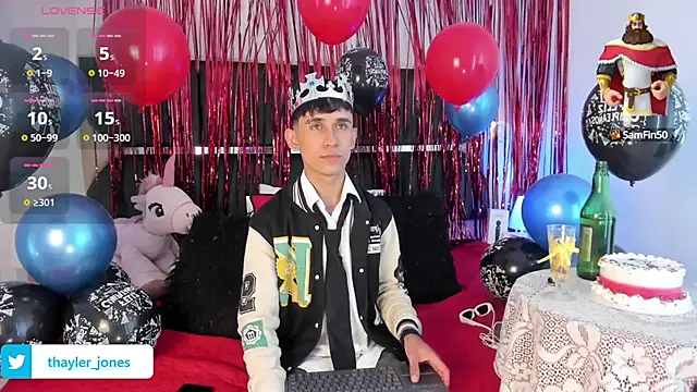 Thayler jones online show from January 31, 2:39 pm