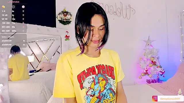 sweet dannyfem online show from December 31, 8:15 am