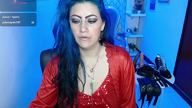 scarleth blue online show from January 22, 9:57 am