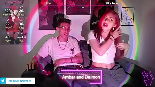 Ambar and daimon  online show from September 16, 10:05 am