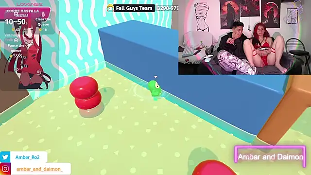 Ambar and daimon  online show from September 25, 11:58 am