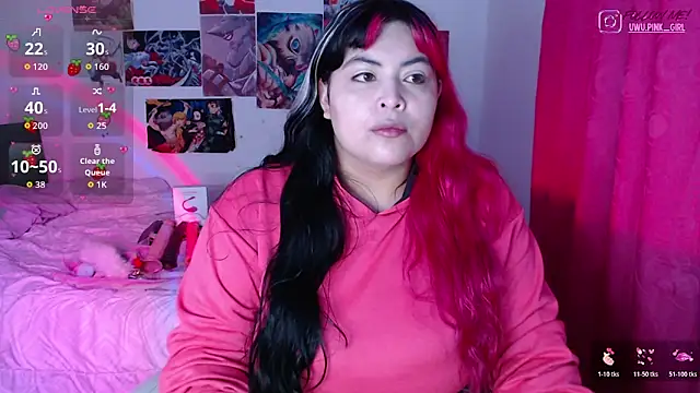 Pinky-Flower online show from February 4, 3:18 pm