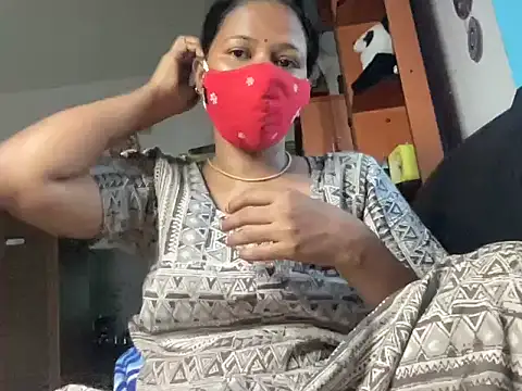 Snapshot of Tamil_Sanjana_ chatting on April 12, 1:10 am Tamil Sanjana online show from April 12, 1:10 am
