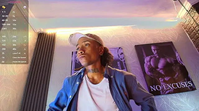 JhonyMiller  online show from January 14, 8:14 pm