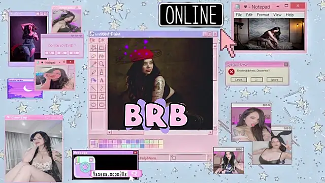 vanesa moon   online show from March 3, 10:42 pm