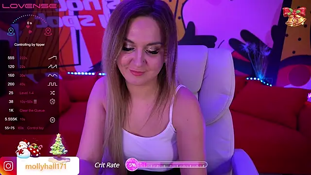 Snapshot of LovelyMollyy chatting on January 5, 1:45 am LovelyMollyy online show from January 5, 1:45 am