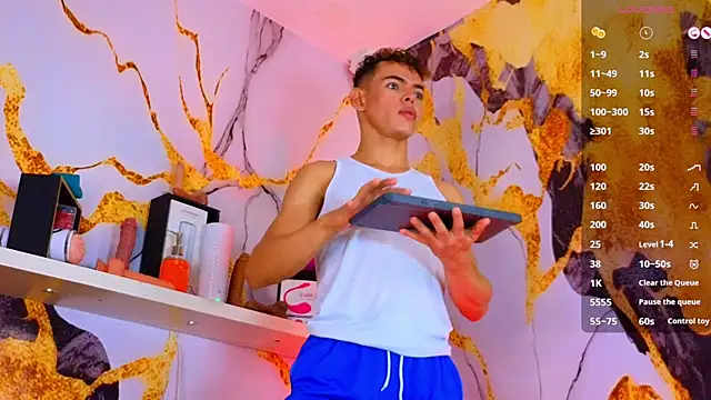 Snapshot of Nijinsky_LatinBoy chatting on October 10, 12:04 pm Nijinsky LatinBoy online show from October 10, 12:04 pm