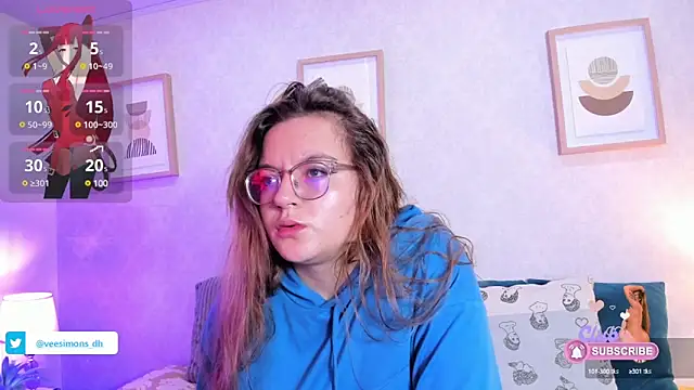 Veronica simons online show from March 8, 9:08 pm