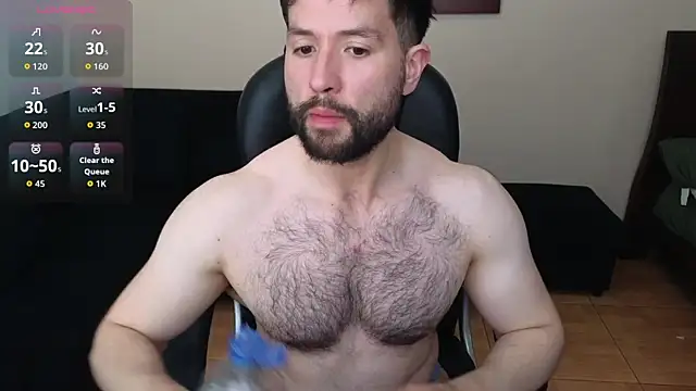 hairyncuteass online show from May 22, 8:25 pm