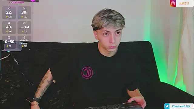 ethan and ava online show from April 26, 3:26 am