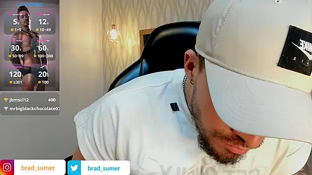 Snapshot of Brad_Summer chatting on October 18, 5:35 pm Brad Summer online show from October 18, 5:35 pm