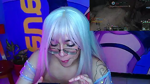 Snapshot of NanaGameplays707 chatting on February 24, 3:44 am NanaGameplays707 online show from February 24, 3:44 am