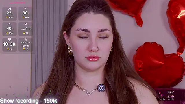 KiraBarlows online show from March 8, 2:04 am