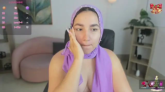 Ayha khalaf online show from December 17, 1:11 am