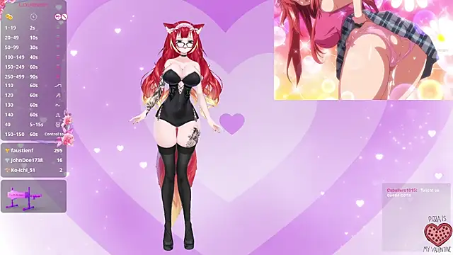 LewdKira VT online show from February 14, 9:56 am