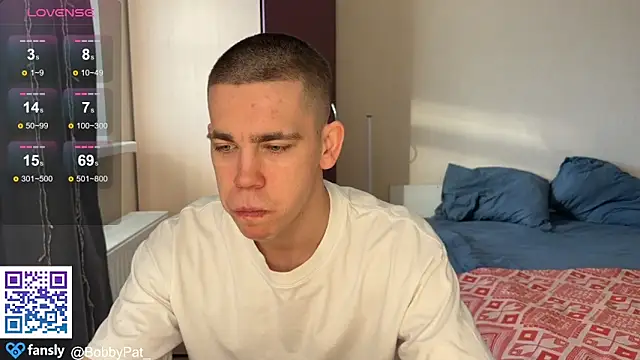 Snapshot of BobbyPatters_on chatting on February 9, 9:37 am BobbyPatters on online show from February 9, 9:37 am