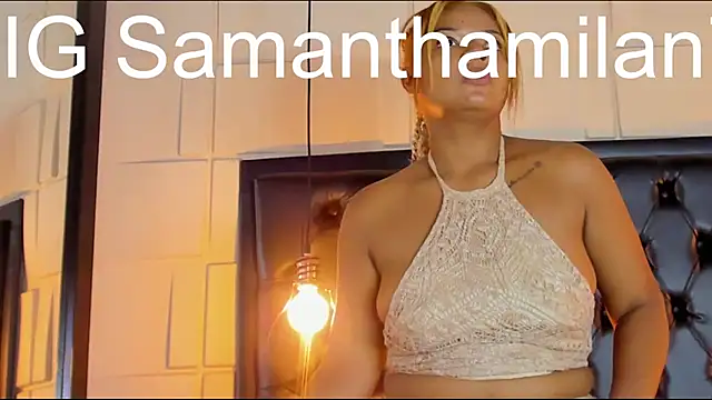 Snapshot of SamanthaMilann chatting on March 5, 9:38 am SamanthaMilann online show from March 5, 9:38 am