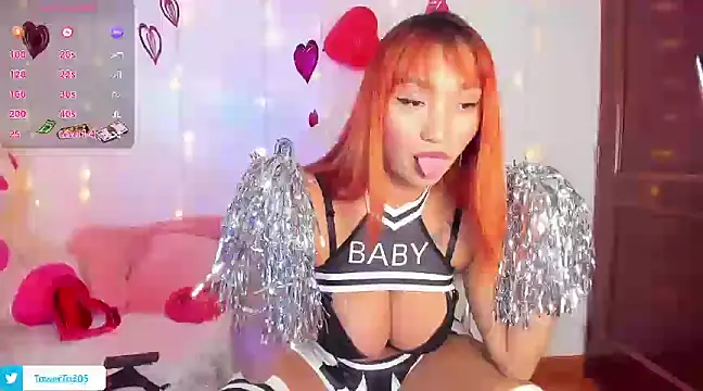 Snapshot of NamiDoll chatting on February 18, 1:10 am NamiDoll online show from February 18, 1:10 am