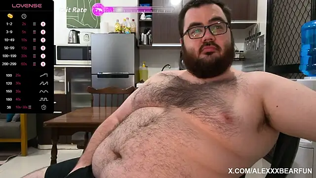 alexxxbear online show from October 19, 11:00 am