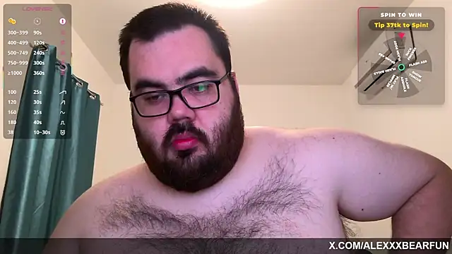 alexxxbear online show from February 22, 9:24 pm