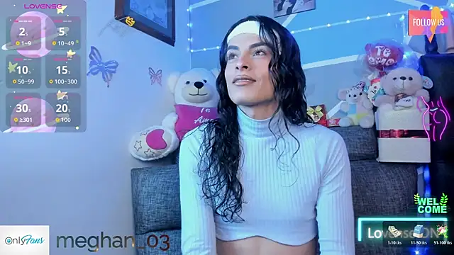 Snapshot of Meghan_hott chatting on February 23, 1:08 pm Meghan hott online show from February 23, 1:08 pm