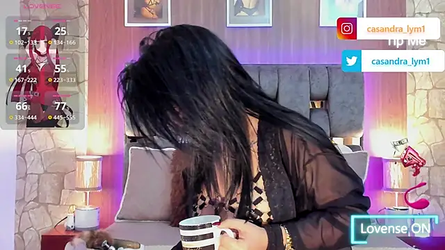 Casandra lym1 online show from December 4, 1:09 pm